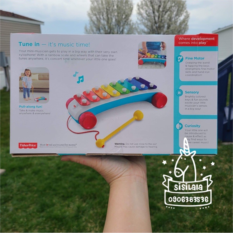 Đồ chơi đàn nhạc xylophone Fisher Price cho bé 18m+