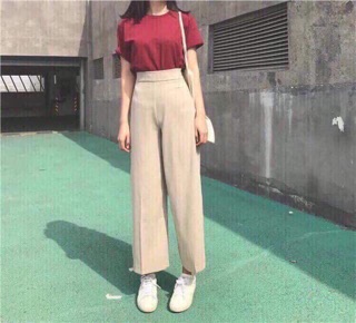 QUẦN ỐNG SỚ CẠP KHOÁ < kèm ảnh thật cuối bài >