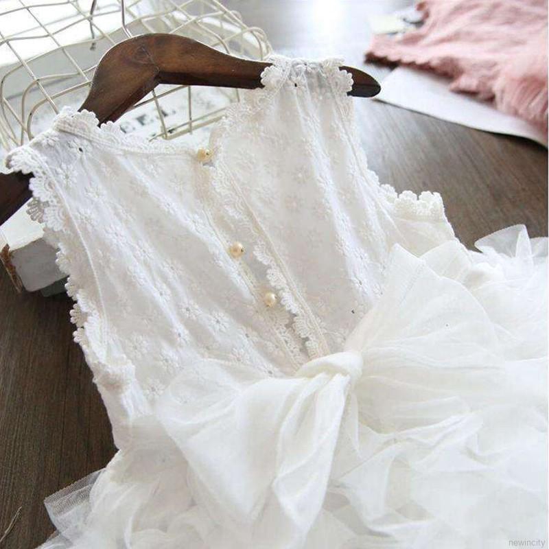 Đầm sát nách , kiểu dáng công chúa ngọt ngào cho bé gái