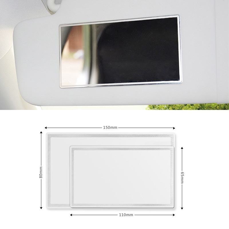 Gương Trang Điểm Gắn Tấm Che Nắng Trên Xe Hơi Tiện Lợi