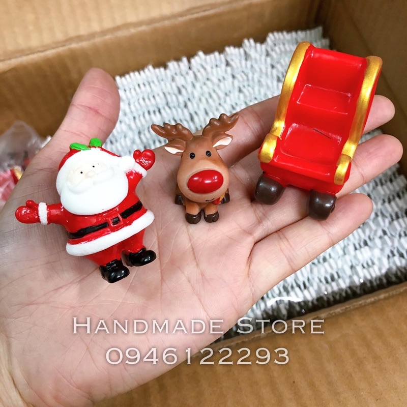 Mô hình ông già noel - Mô hình tĩnh trang trí