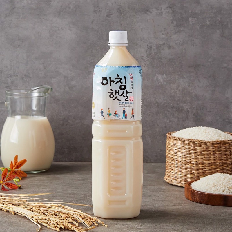 Nước Gạo Rang Hàn Quốc 1,5l Morning Rice