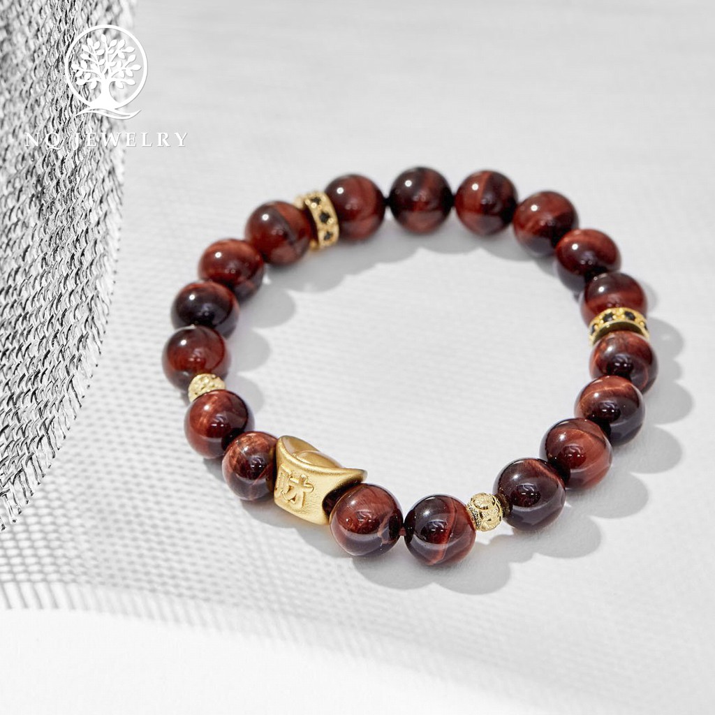 Vòng tay charm nén vàng - NQ Jewelry