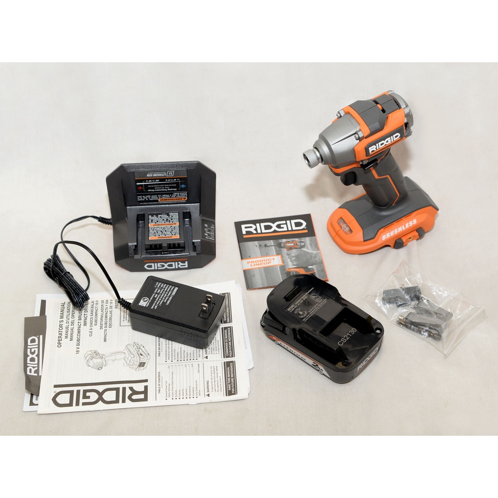 Bắn vít không chổi than : SubCompact : R8723 < brushless – BL > RIDGID – 18 Volt