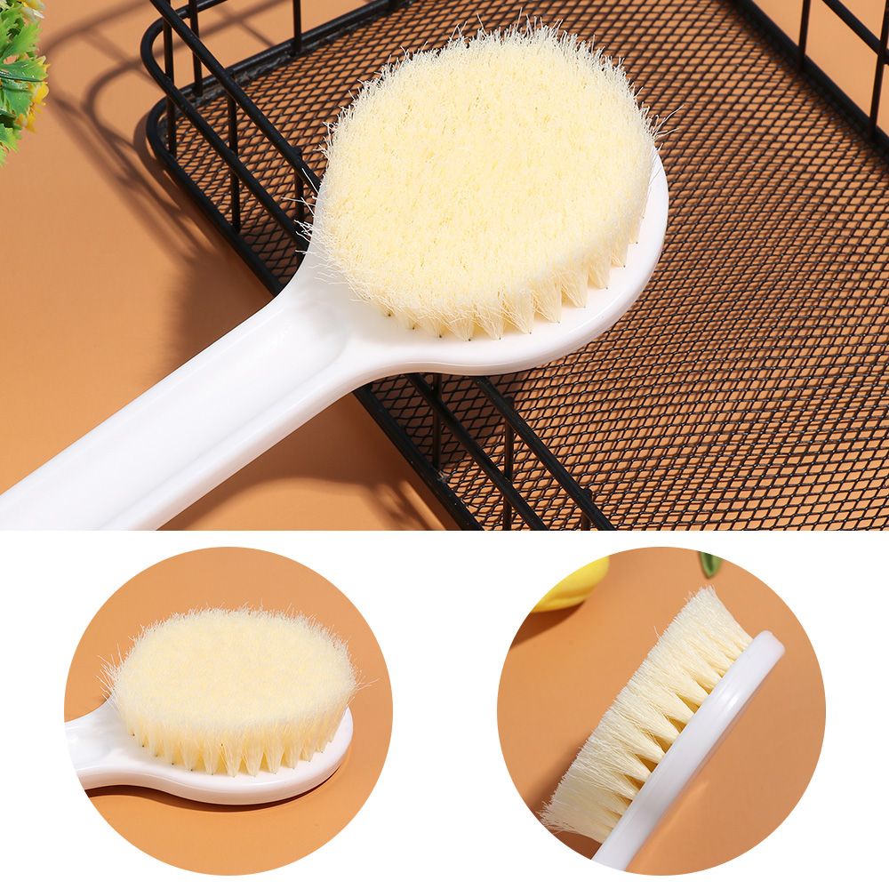 CONOPERY Bàn chải chà lưng cán dài lông mềm tiện dụng cho phòng tắm