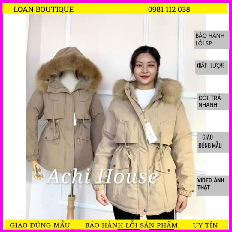 ÁO PAKKA LÓT LÔNG  CAO CẤP