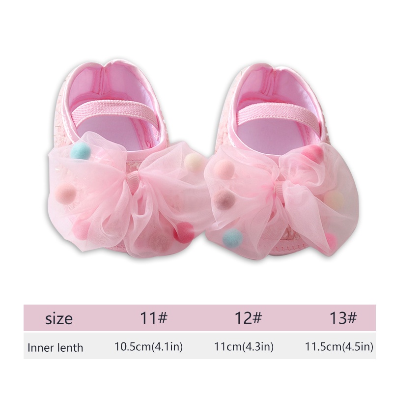 Set Băng Đô Cài Tóc + Giày Tập Đi Đế Mềm Cho Bé