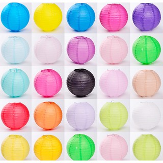 Lồng đèn giấy tròn size 30cm