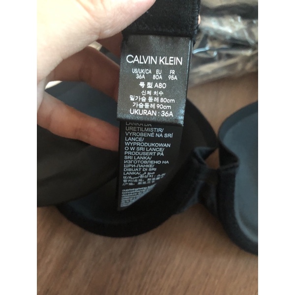 Áo ngực Calvin klein mỹ đủ size,ko mút độn