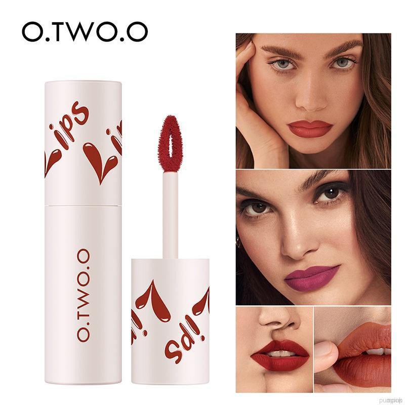 [Hàng mới về] Son môi O.Two.O 2 trong 1 có thể dùng làm má hồng xinh xắn tự nhiên