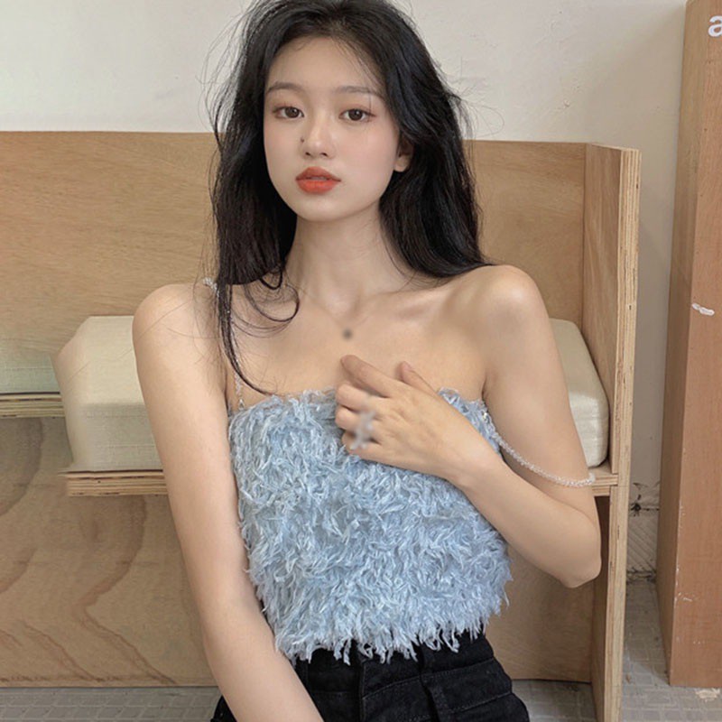 Áo hai dây ôm dáng thời trang quyến rũ dành cho nữ