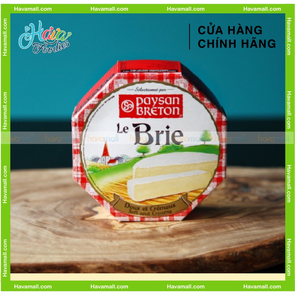 Phô Mai Brie Paysan Breton 125gr – Brie Cheese