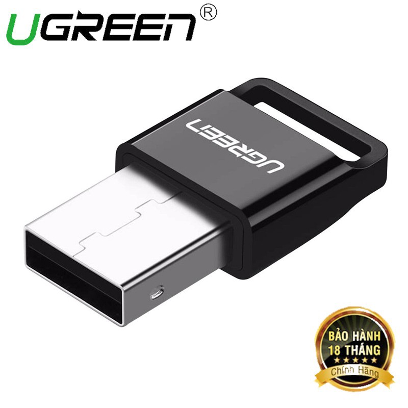 USB thu Bluetooth 4.0 Ugreen 30524 màu đen chính hãng - HapuStore