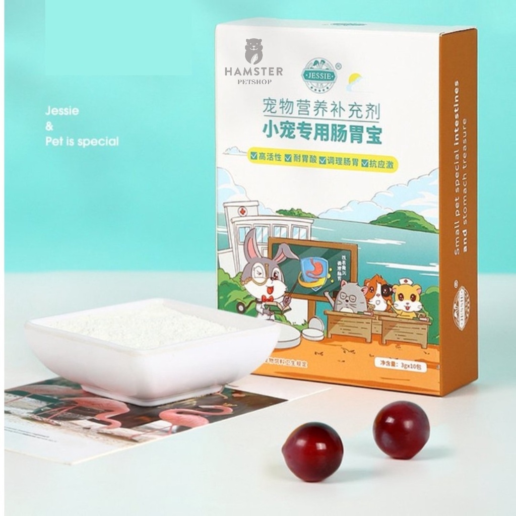 Men tiêu hóa Jessie  dành cho hamster/thỏ/bọ/sóc/nhím
