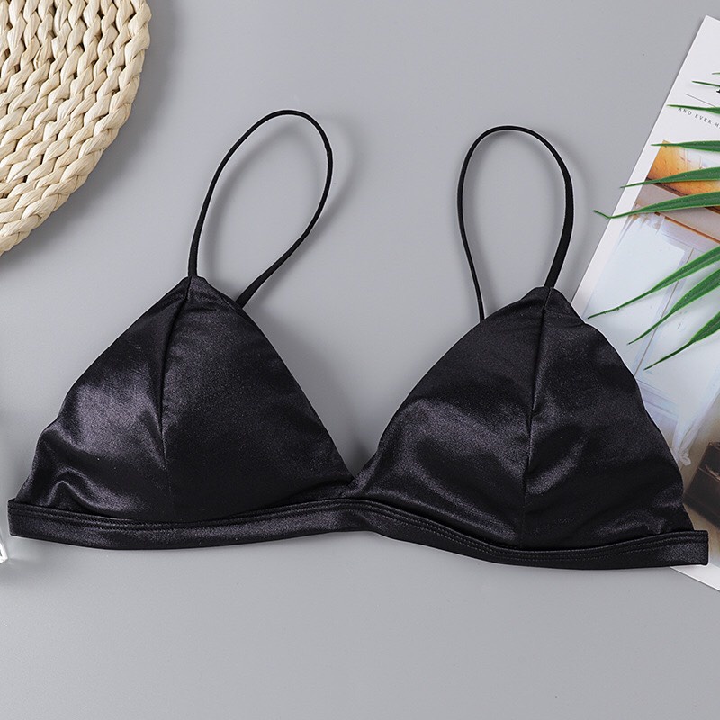 Aó lót bralette trơn Thiết kế mút mỏng, form ôm , không gọng , không mút | BigBuy360 - bigbuy360.vn