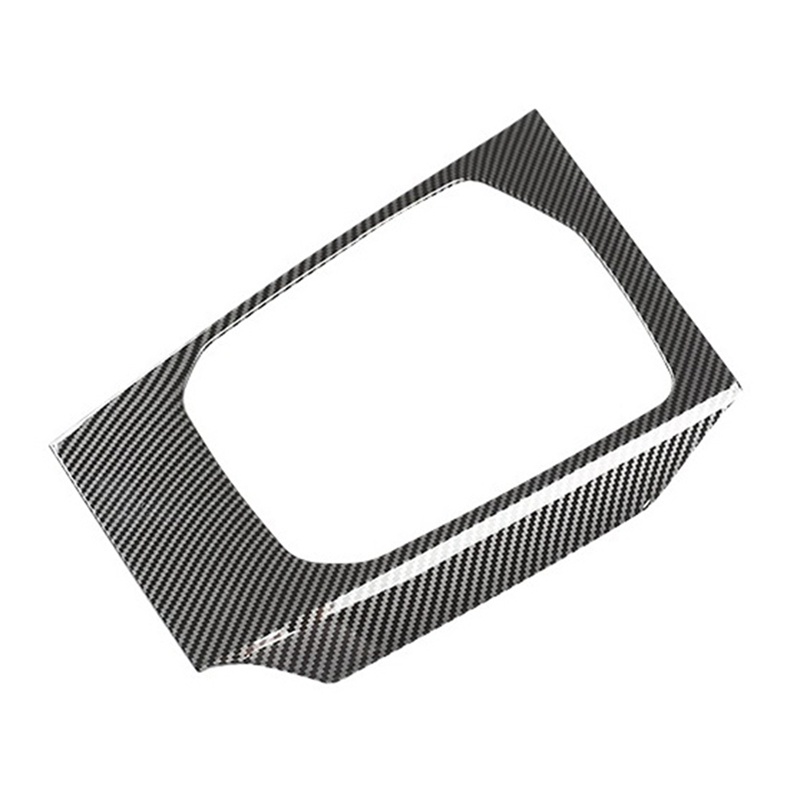 Đối với BMW 3 Dòng G20 G28 2019-2021 Bảng điều khiển trung tâm bằng sợi Carbon Bảng điều khiển sang số Bảng điều khiển Nắp trang trí Nhãn dán Phụ kiện nội thất