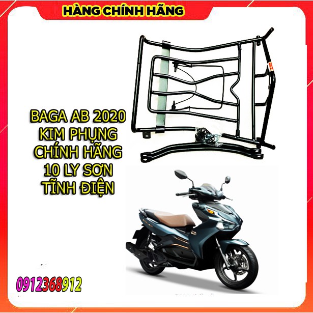 BAGA XE AB 2020 KIM PHỤNG CHÍNH HÃNG ( MÀU ĐEN SƠN TĨNH ĐIỆN)