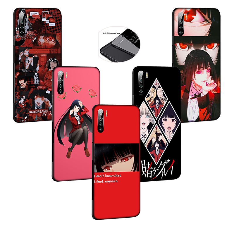 Ốp Điện Thoại Silicon Mềm Hình Anime Kakegurui Cho iPhone 7 8 7+ 8+ 6+ 6S+ XR XS Max 5 5s YL17