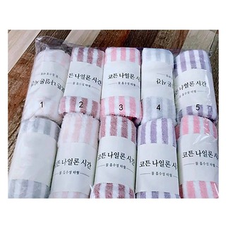 Combo 3 Khăn tắm lông cừu cao cấp xuất Hàn cỡ vừa siêu thấm hút