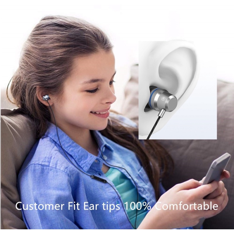 🔥 Tai Nghe Điện Thoại Type c Nhét Tai Có Dây In Ear Chơi Game Gaming Có Mic Cho điện thoại máy tính bảng