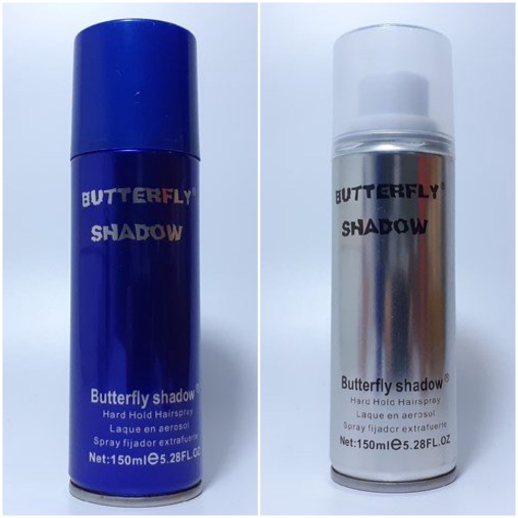 Gôm xịt tóc bướm Butterfly Shadow 600ml
