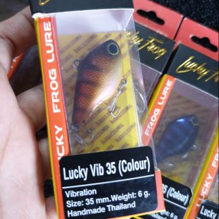 Lucky Vib 35 / Lucky vib 45 / Mồi câu cá LÓC CHẼM THÁI LAN / MỒI GỖ
