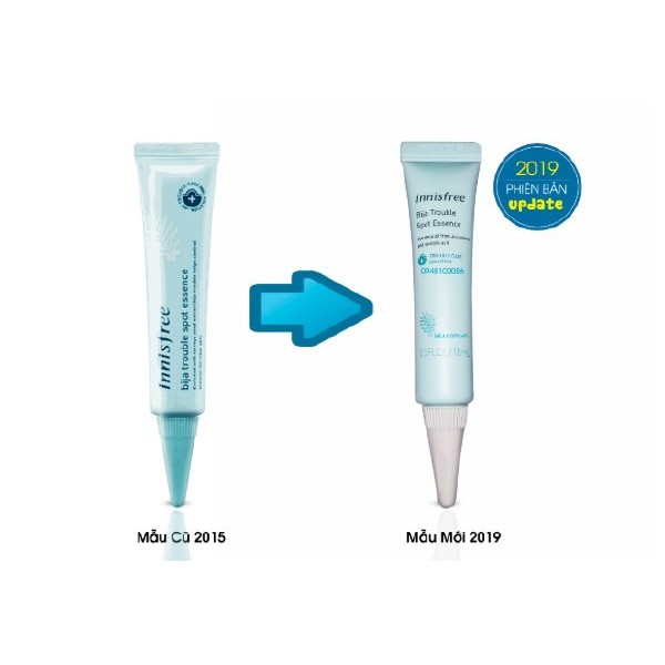 GEL GIẢM MỤN INNISFREE BIJA TROUBLE SPOT ESSENCE 15ML CHÍNH HÃNG - 5702