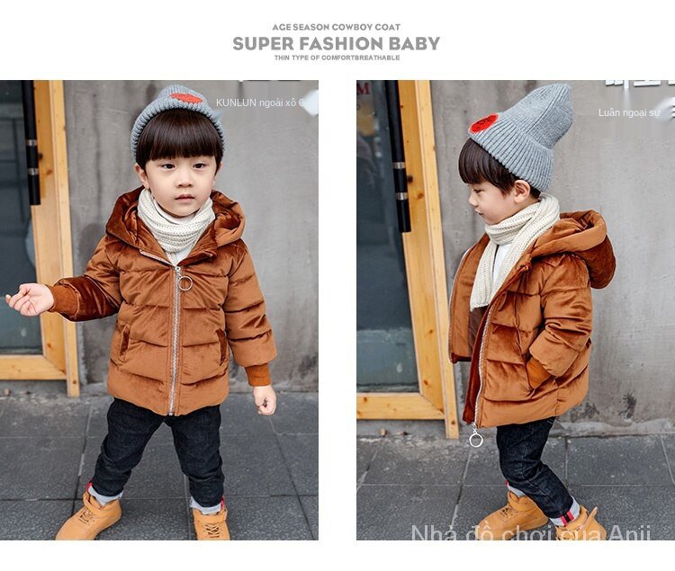 Baby Clothes Cotton Boy Down Baby Clothes Cotton Winter Coat