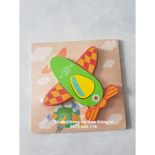 Tranh Ghép Gỗ 3D Nổi Cho bé