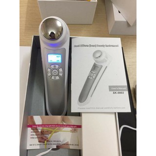 Búa nóng lạnh điện di ion 4in1, dùng trong spa thẩm mỹ viện