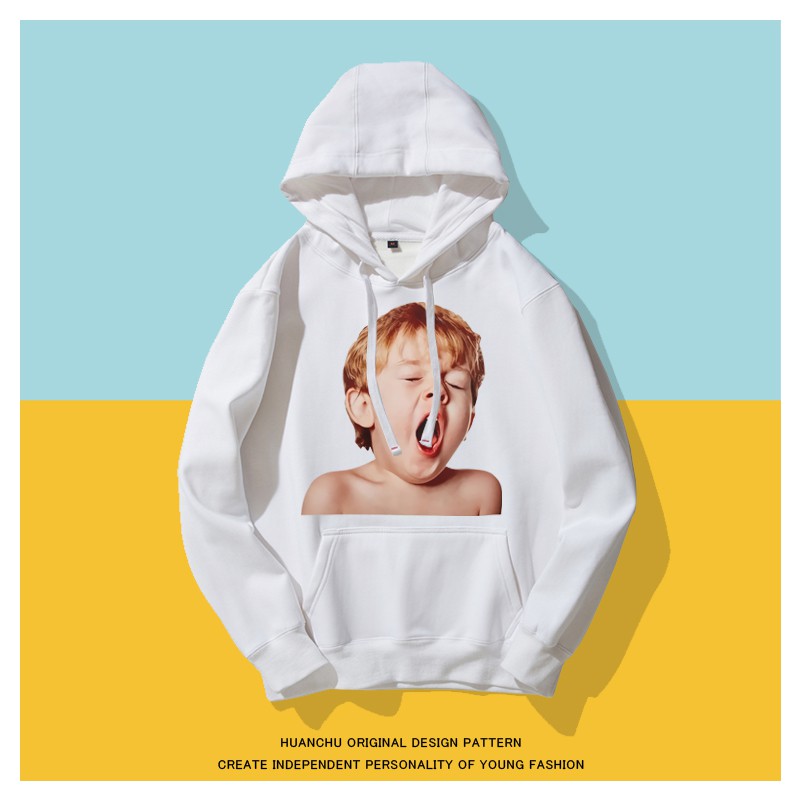 Áo hoodie goyangi yawn oversize phong cách hàn quốc