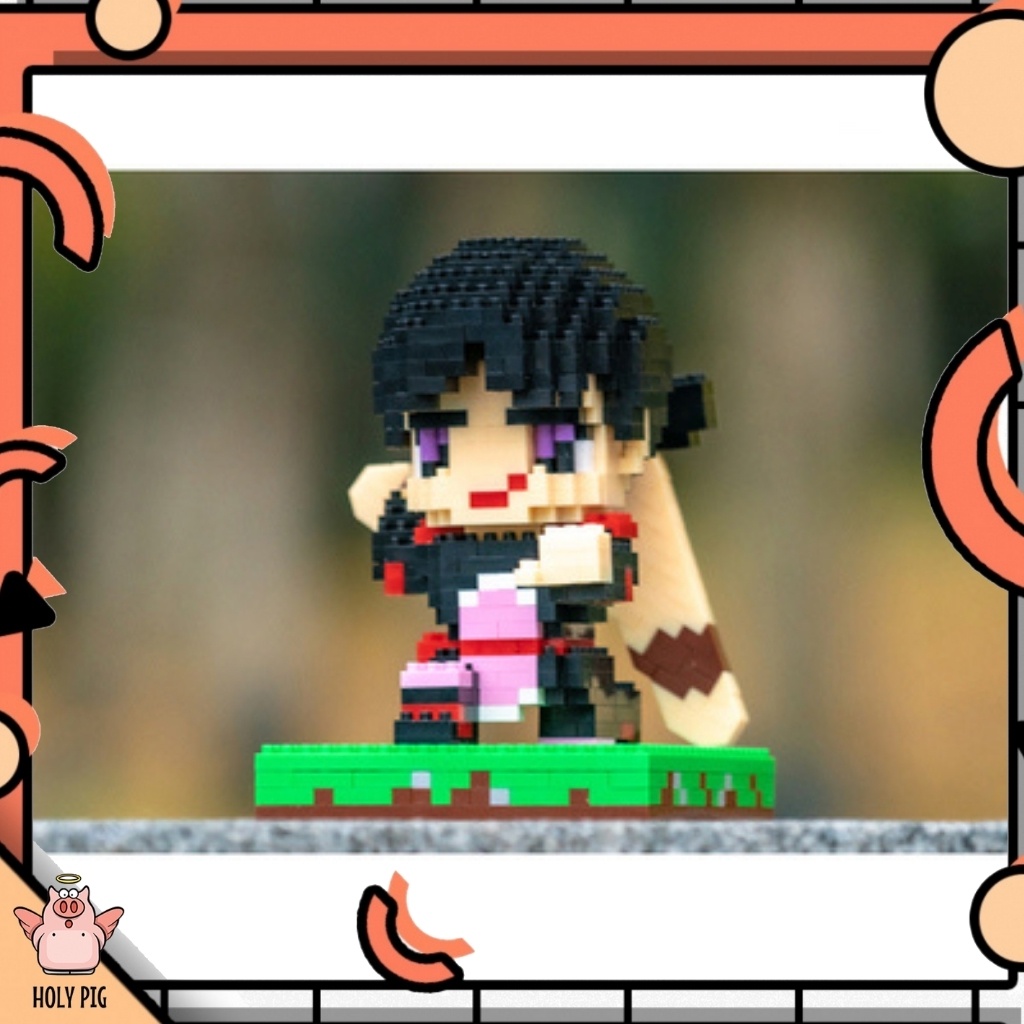 Xếp hình lắp ráp inuyasha 800 chi tiết Inu Yasha, Kagome, Miroku, Sesshomaru,Sango, Kikyo