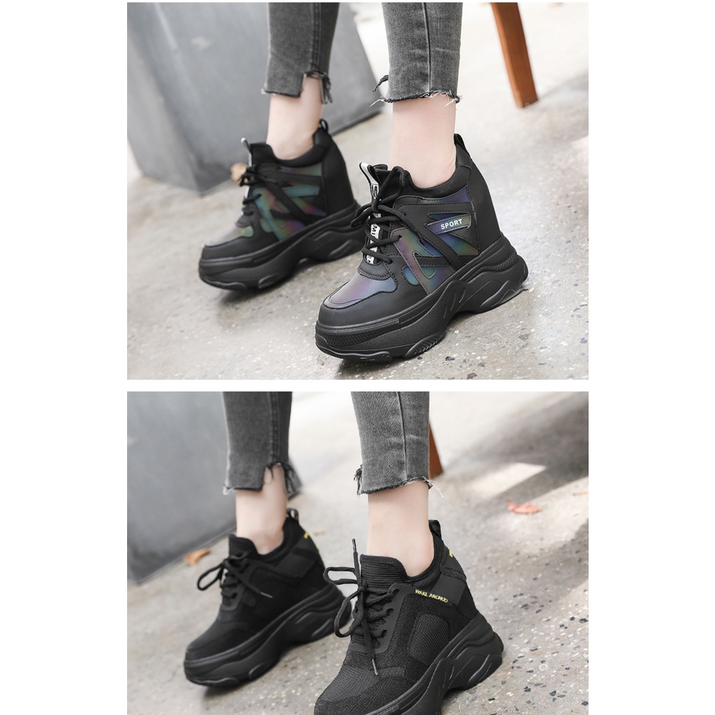 Broken Code Clearance Price Increase Women's Shoes Small Shoes Small White Shoes Women's Casual Sports Shoes Thick Botto