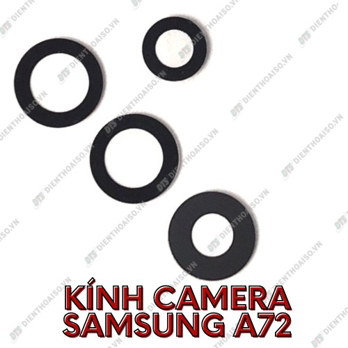 Kính camera samsung a52 kèm keo dán