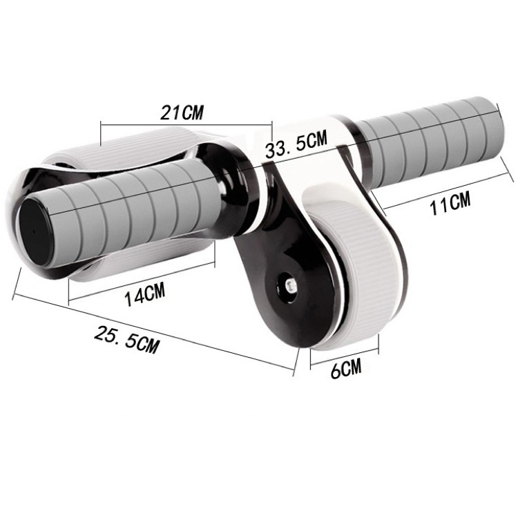 Con lăn tập bụng Sportslink 2 bánh cải tiến gấp gọn