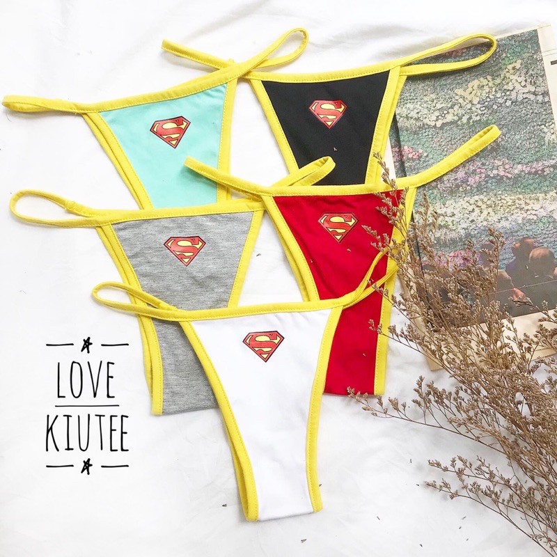 Quần dây nội y cá tính siêu anh hùng Super Hero LOVEKIUTEE