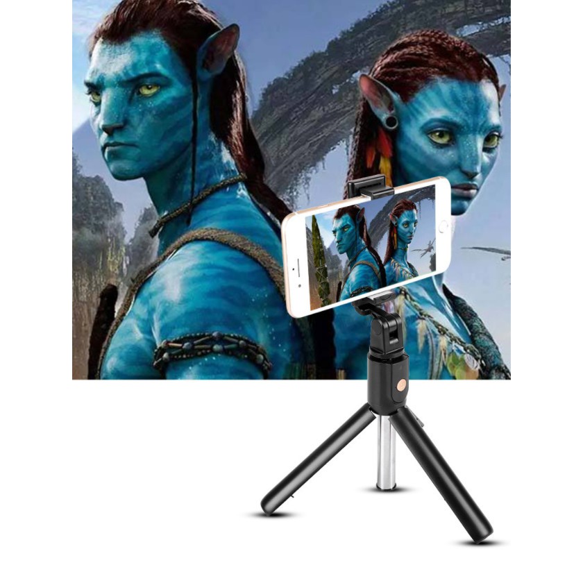 Gậy Chụp Ảnh 3 Chân Bluetooth Tripod K07 , có remote điều khiển - du lịch - căm trại - chụp hình đẹp [GẬY TỰ SƯỚNG] | BigBuy360 - bigbuy360.vn