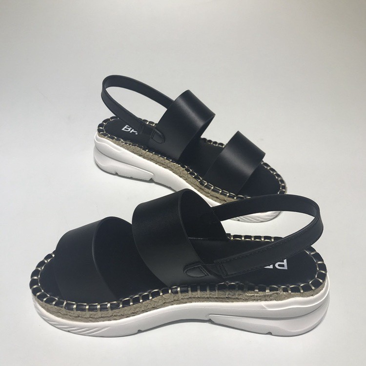 Sandal quai da cá tính 2 màu cho nữ full box 0107SD