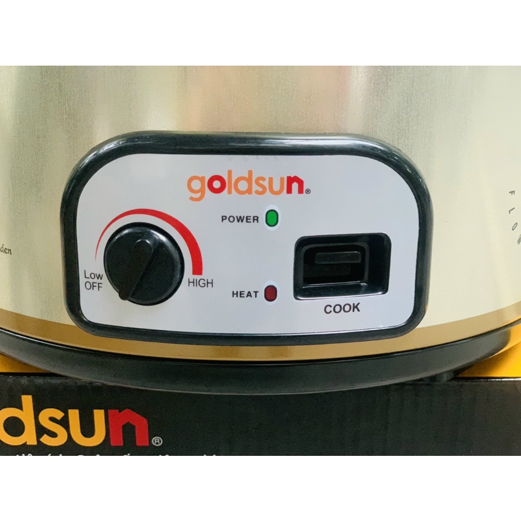 Nồi lẩu điện Goldsun GMC3001 cho bữa tiệc thêm tuyệt vời bảo hành chính Hãng