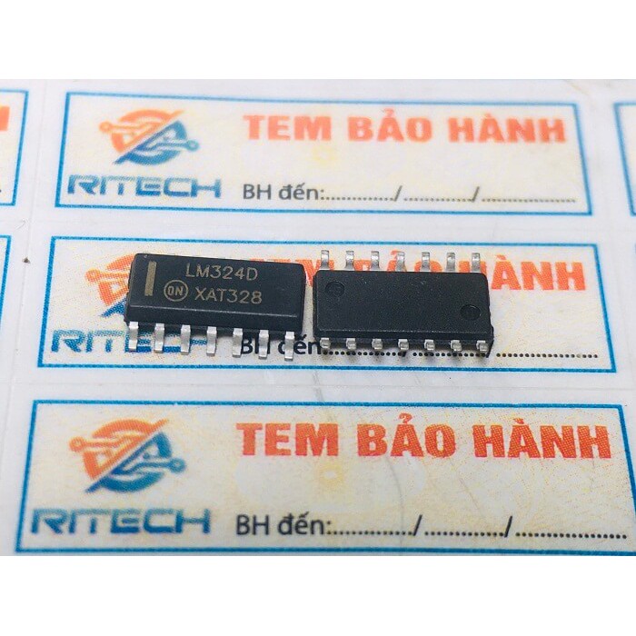 Combo 10 chiếc LM324D, LM324DR,LM324 SOP-14