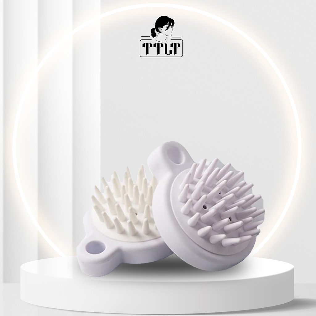 Bàn chải gội đầu Massage da dầu bằng Silicon (HÀNG CHÍNH HÃNG)