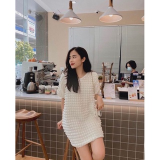 Váy vải xốp phồng