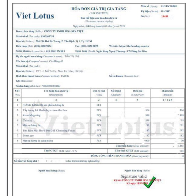 Sữa Rửa Mặt Herb Day 365 Cleansing Foam 170ML