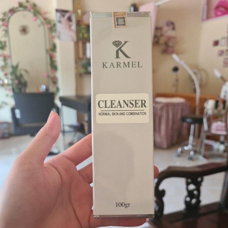 sữa rửa mặt da thường karmel