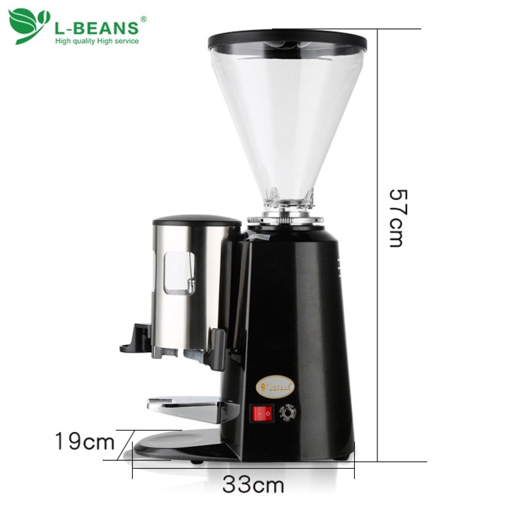 Máy xay cà phê chuyên nghiệp L-Beans SD-900N - MÀU ĐEN công suất lớn 360W dùng cho quán Cà phê - Bảo hành 12 tháng