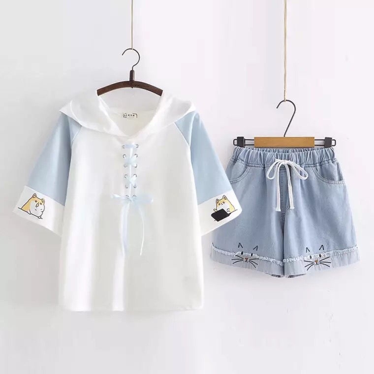 Set Đồ Thể Thao Mùa Hè Phong Cách Mới Cho Nữ