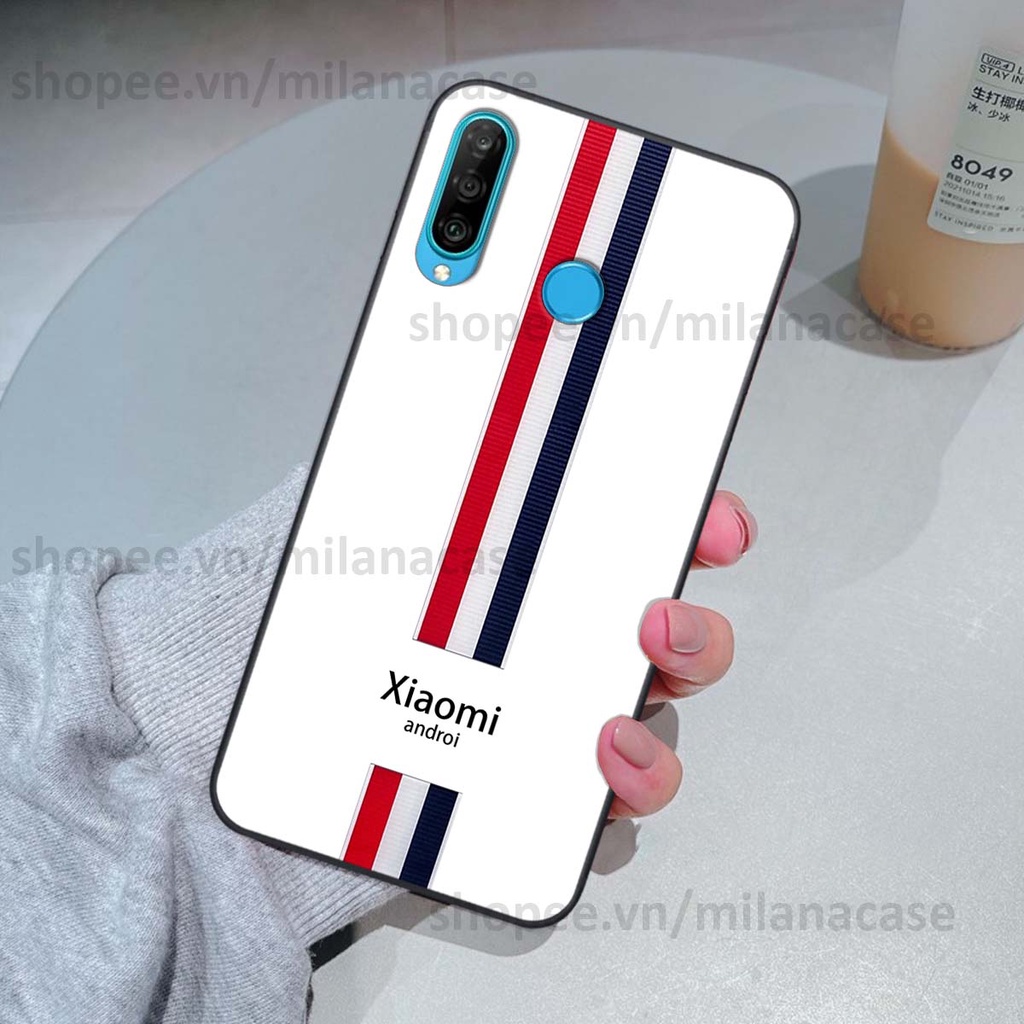 Ốp Huawei Nova 4e / P30 Lite in giả da phong cách thể thao, cá tính, thời trang