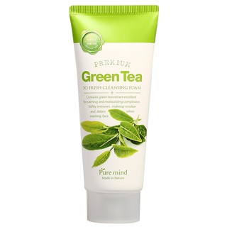 Sữa rửa mặt Trà Xanh Pure Mind Green Tea So Fresh Cleansing Foam 100ml