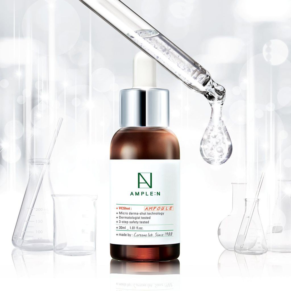 Tinh Chất Vitamin C Dưỡng Trắng Da AMPLE:N VC Shot Ampoule
