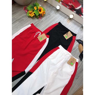 Hàng nhập khẩu: Quần gió sọc to chất đẹp - Shop Thoitrangribi